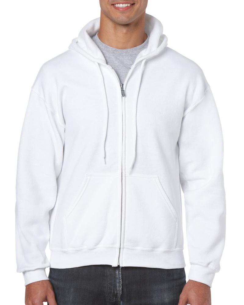 Gildan 18600 - FULL ZIP HOODED SWEATSHIRT 8 oz.