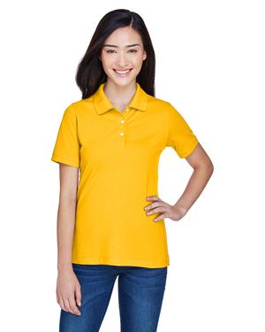 Harriton M265W - Ladies 5.6 oz. Easy Blend Polo