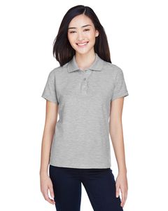 Harriton M280W - Ladies 5 oz. Blend-Tek Polo Grey Heather