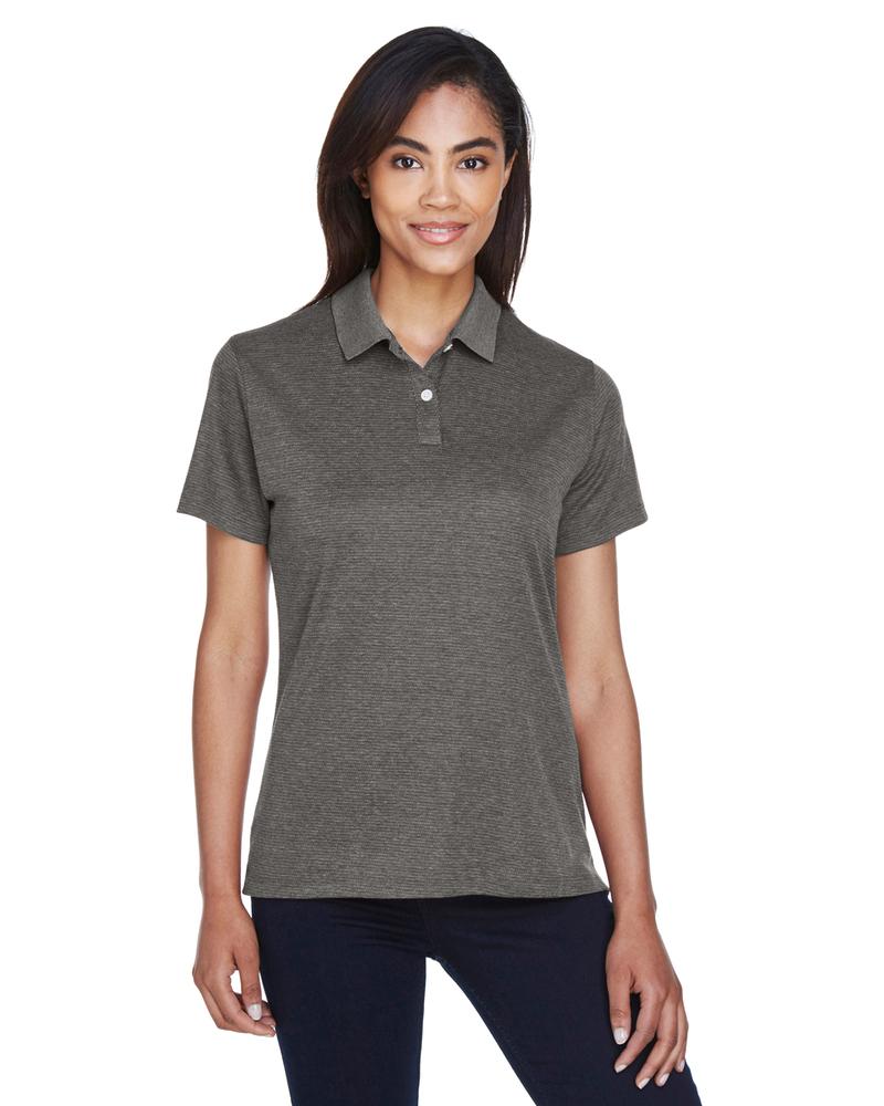 Devon & Jones DG210W - Pima-Tech Ladies Jet Pique Heather Polo