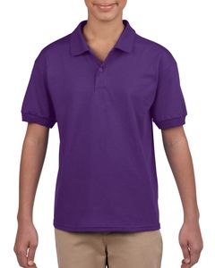 Gildan G880B - DryBlend® Youth 5.6 oz., 50/50 Jersey Polo Purple