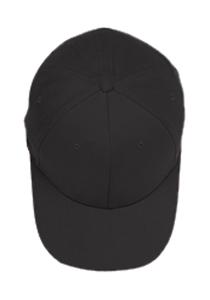 Flexfit 6377 - Brushed 6-Panel Cap Black