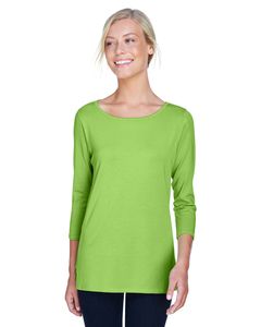 Devon & Jones DP192W - Perfect Fit Ladies Ballet Bracelet-Length Knit Top Lime