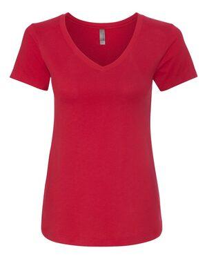 Next Level 6480 - Womens Sueded Short Sleeve V