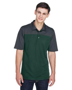 Ash CityCore 365 CE101 - Mens Balance Colorblock Performance Piqué Polo