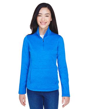 Devon & Jones DG798W - Ladies Newbury Mélange Fleece Quarter-Zip