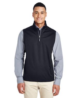 Core 365 CE709 - Mens Techno Lite Three-Layer Knit Tech-Shell Quarter-Zip Vest