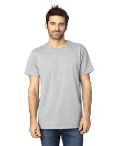 Threadfast 100A - Unisex Ultimate Short-Sleeve T-Shirt Heather Grey