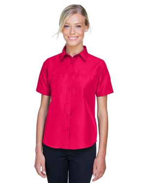 Harriton M580W - Ladies Key West Short-Sleeve Performance Staff Shirt