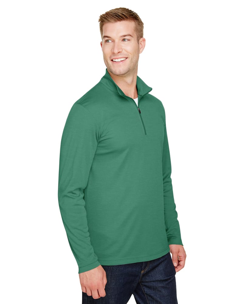 Team 365 TT31H - Men's Zone Sonic Heather Performance Quarter-Zip