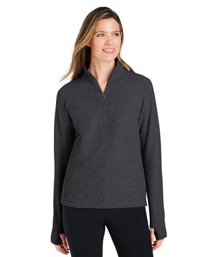 North End NE725W - Ladies Spirit Textured Quarter-Zip