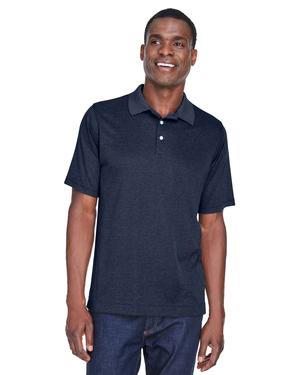 Devon & Jones DG210 - Pima-Tech Mens Jet Pique Heather Polo