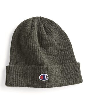 Champion CS4003 - Ribbed Knit Cuffed Beanie